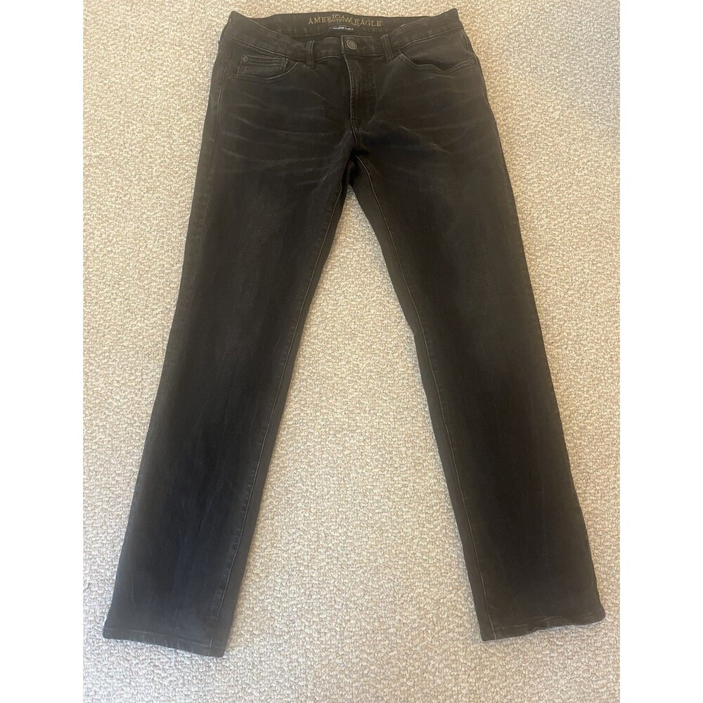 American Eagle Jeans Men's Black 32x32 Denim Extreme Flex 4